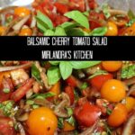 Balsamic Cherry Tomato Salad