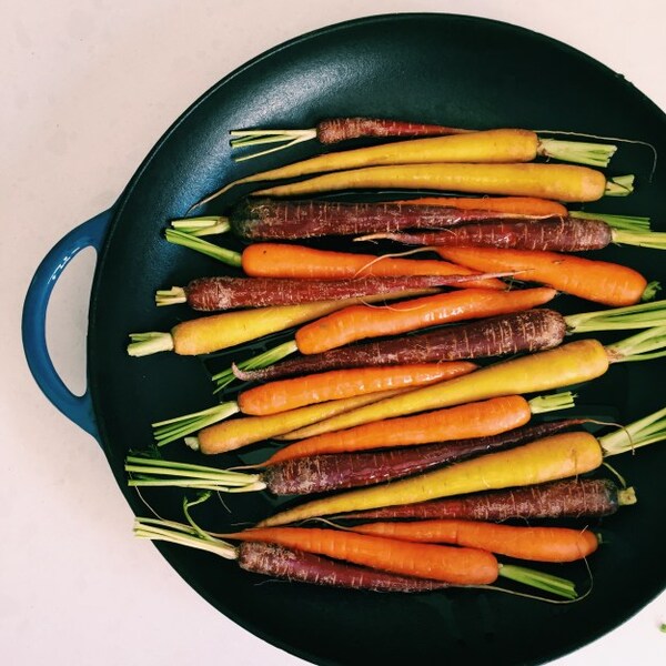 roast carrot salad