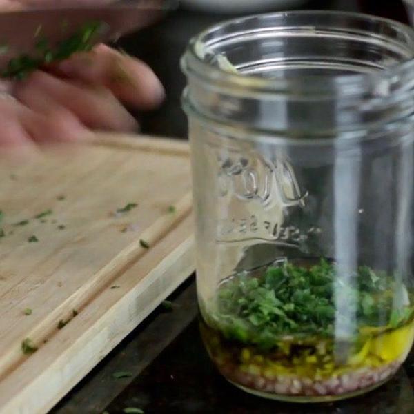 Simple Salad with French Vinaigrette