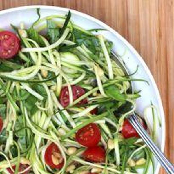 Zucchini & Pine Nut Salad
