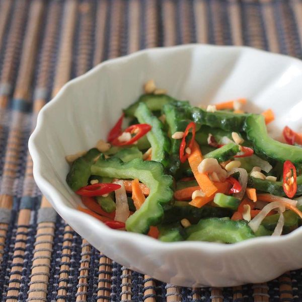 Pickled Bitter Melon Salad Recipe
