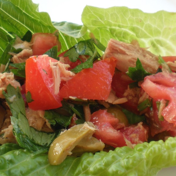 Lebanese Inspired Tuna Salad
