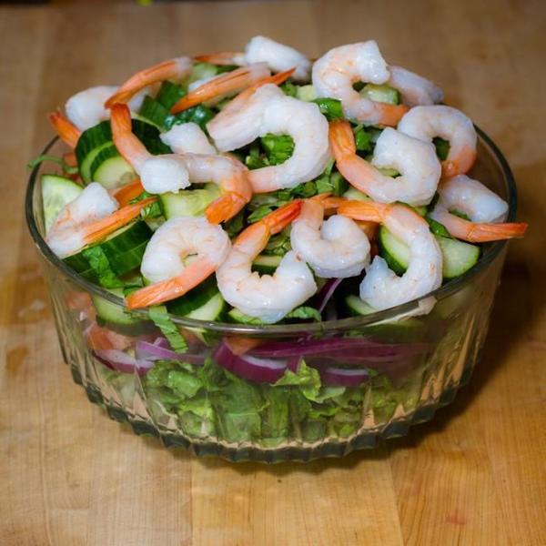 Biggest Loser Shrimp Salad