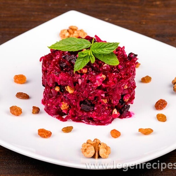 Recipe for the classic beet salad