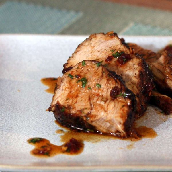 Honey Chipotle Glazed Pork Tenderloin