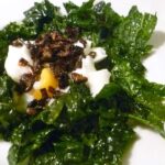 Kale Salad Lyonnaise