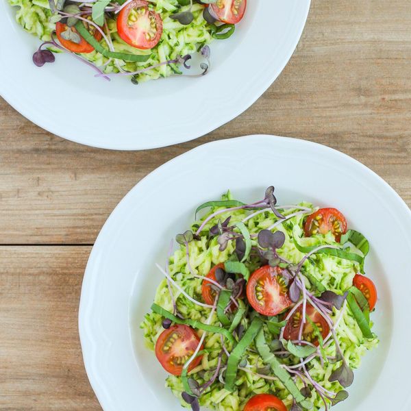 Shredded Zucchini Salad