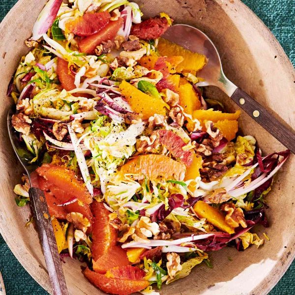 Shredded-Greens and Citrus Salad