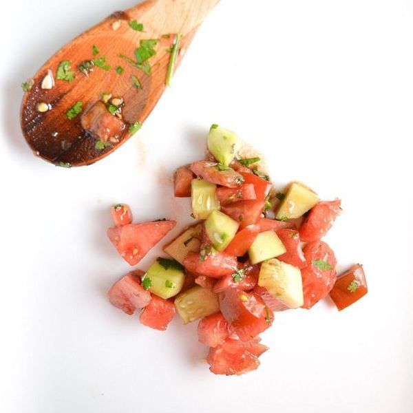 Heirloom Tomato And Watermelon Salad