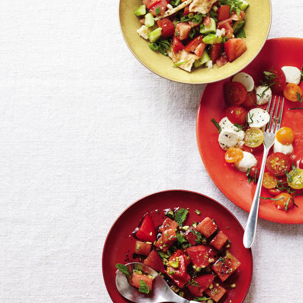 Tomato Watermelon Salad