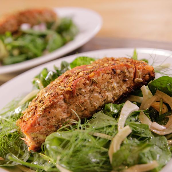 Spicy Salmon Salad
