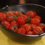 Warm Cherry Tomato Salad