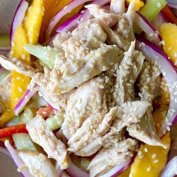 This Tender, Flavorful Korean Chicken Salad Helps Me Stay True to Myself