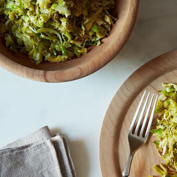 Union Square Café’s Hashed Brussels Sprouts With Poppy Seeds & Lemon