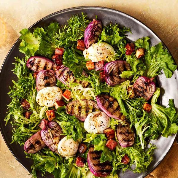 Grilled Onion Lyonnaise