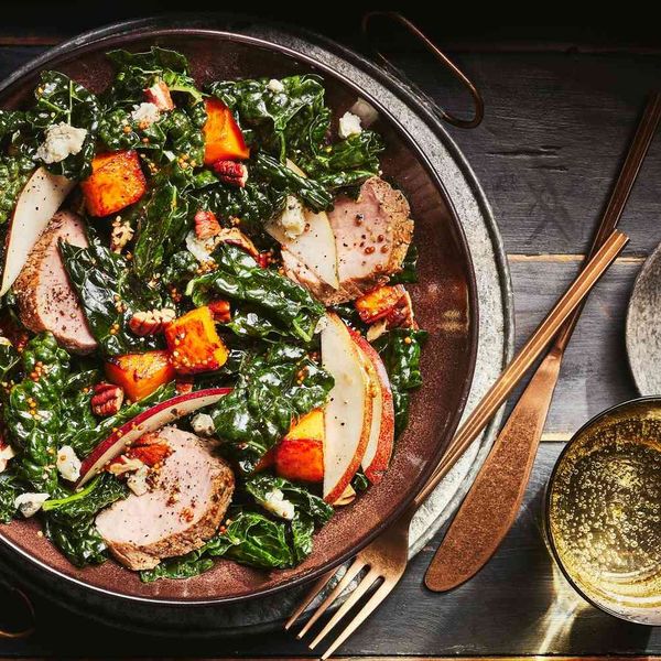 Roasted Pork Tenderloin And Fall Harvest Salad