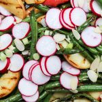 Grilled Green Bean and Apple Salad