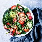 Strawberry Spinach Salad with Poppy Seed Dressing