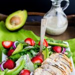 Grilled Chicken Salad Strawberry Poppy Seed Dressing
