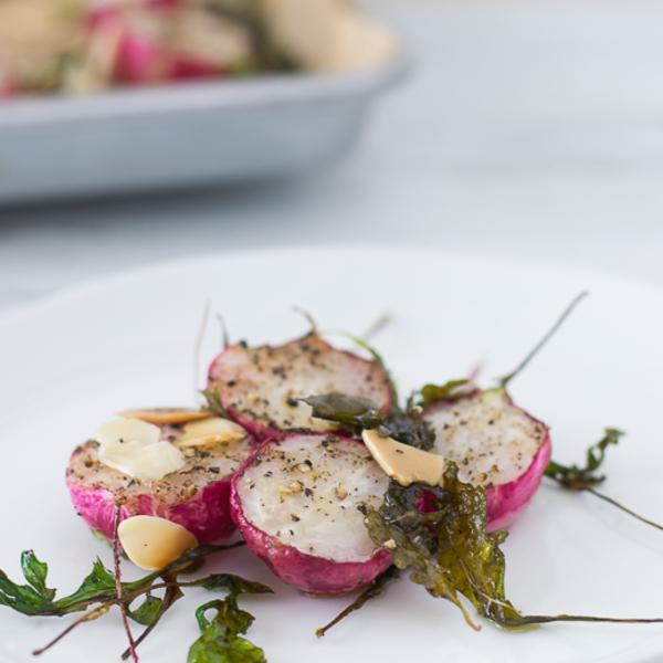 Roasted Radish Salad