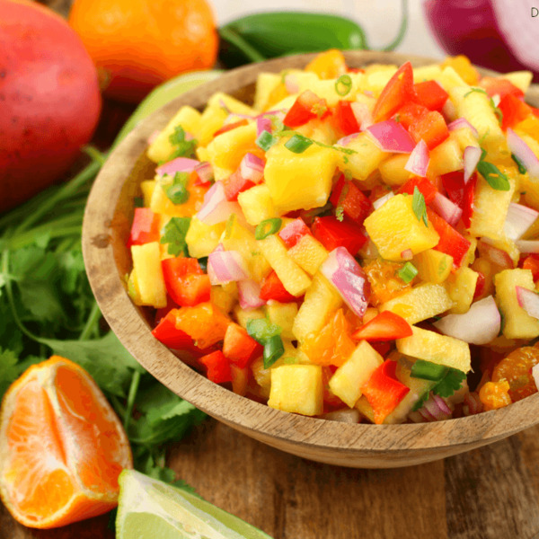 Tropical Salad Wraps