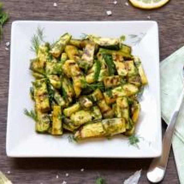 Grilled Zucchini Salad
