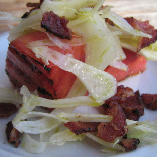 Grilled Watermelon Salad