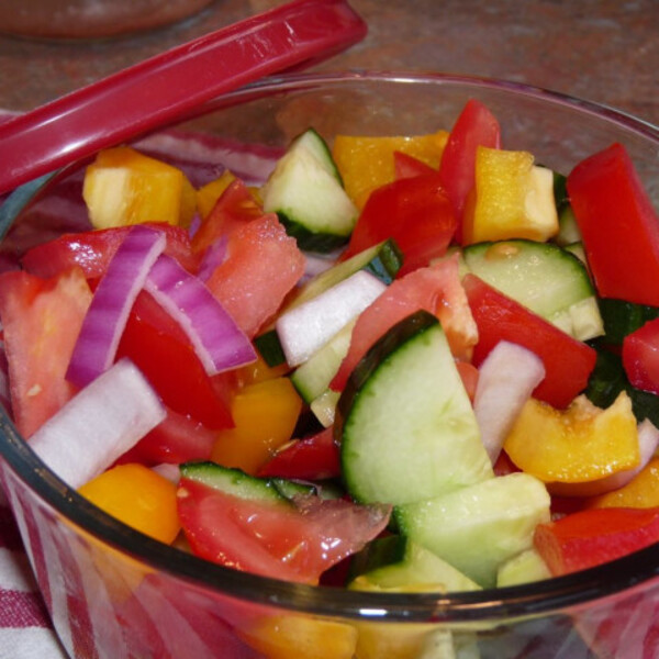 Greek Salad – Raw Food Diet