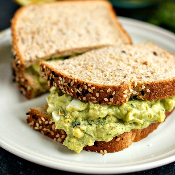 Avocado Egg Salad Sandwich