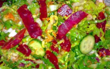Garlic Lettuce Salad