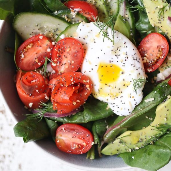 Breakfast Everything Bagel Keto Salad