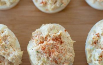 Tuna Salad Deviled Eggs