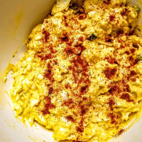 Egg Salad Using 12 Eggs