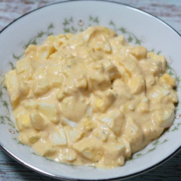 Keto Horseradish Egg Salad