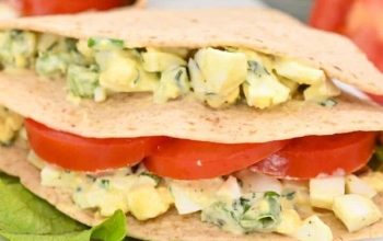 Keto Egg Salad Wrap