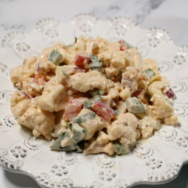 Keto Mexican Cauliflower Salad