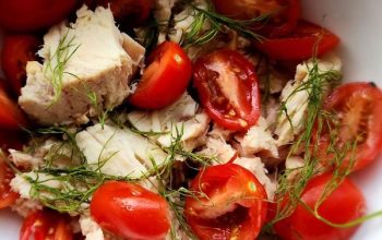 Cherry Tomato, Dill, and Tuna Salad