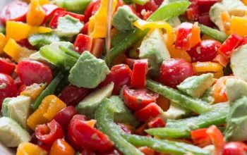 Garden Balsamic Avocado Salad