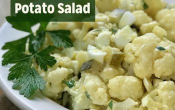 Keto Mock Potato Salad