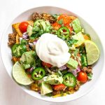 Easy Keto Taco Salad Recipe (with Ground Beef)
