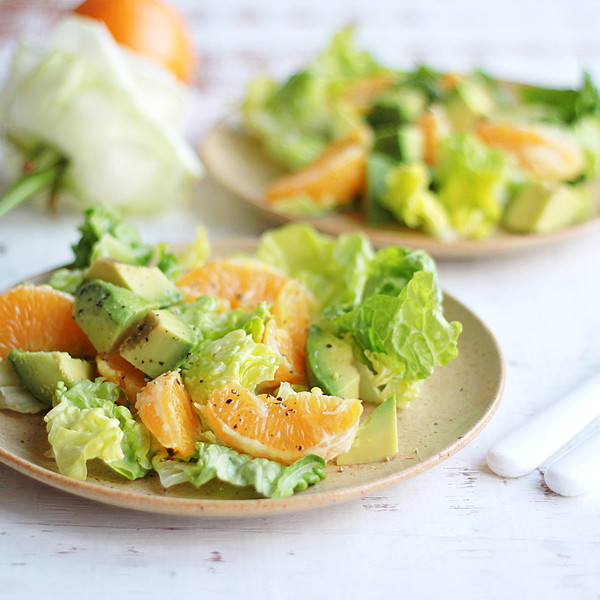 Avocado-Orange Salad (For Two)