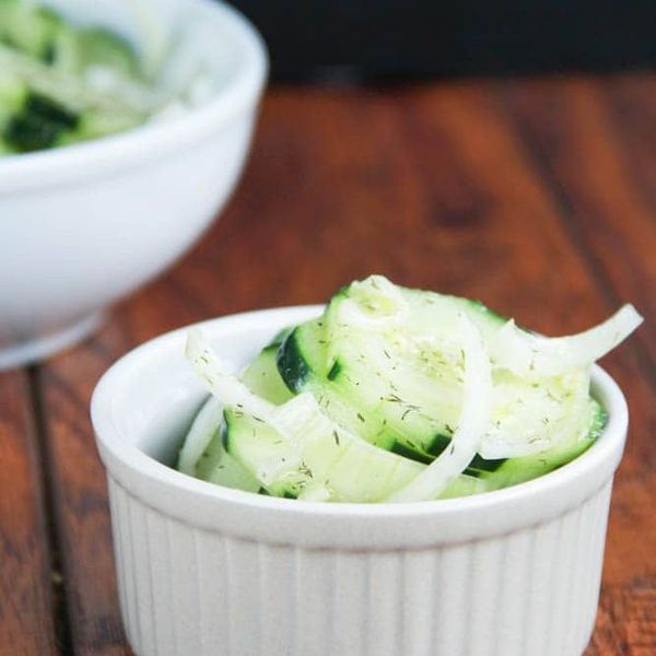 Healthy Cucumber Salad Recipe