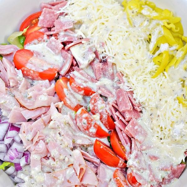 Keto Grinder Salad