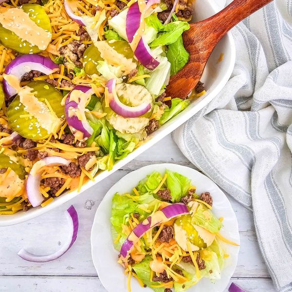 Keto Big Mac Salad
