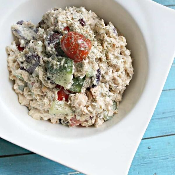 Paleo Greek Tuna Salad