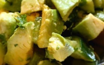 Crunchy Cucumber and Avocado Salad
