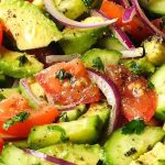 Avocado Salad with Tomatoes