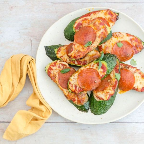 Keto Zucchini Pizza Bites