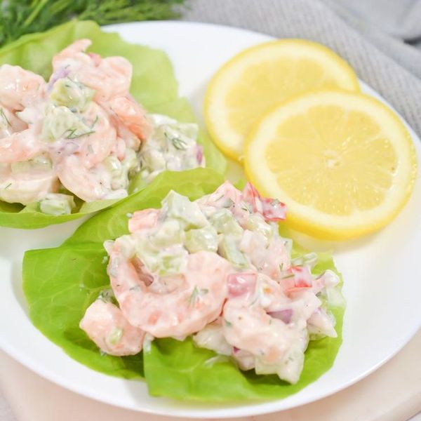 Keto Creamy Shrimp Salad