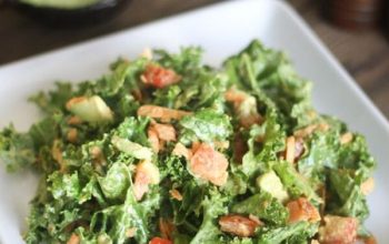 Easy Cheesy Kale Salad